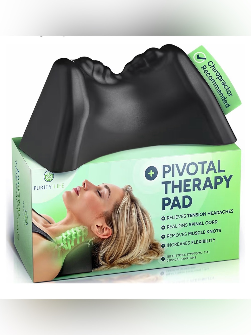 Occipital Release Tool for Pivotal Therapy & TMJ, Cervical Traction Device